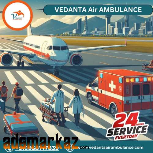 Hire Reliable Vedanta Air Ambulance Service in Indore