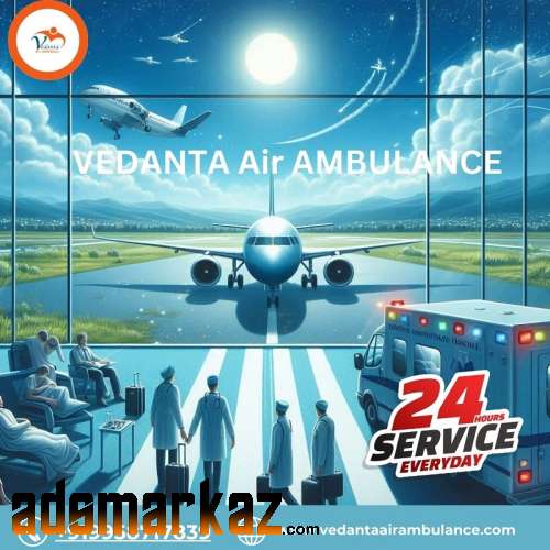 Hire the Fastest Vedanta Air Ambulance Service in Siliguri