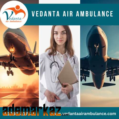 Select Vedanta Air Ambulance from Patna with Beneficial Medical Assist