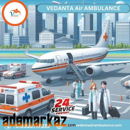 Use Top-class Vedanta Air Ambulance Service in Bangalore