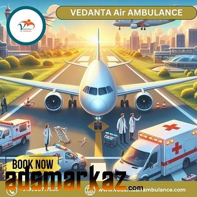 Select Modern Vedanta Air Ambulance Service in Bhopal with Advanced