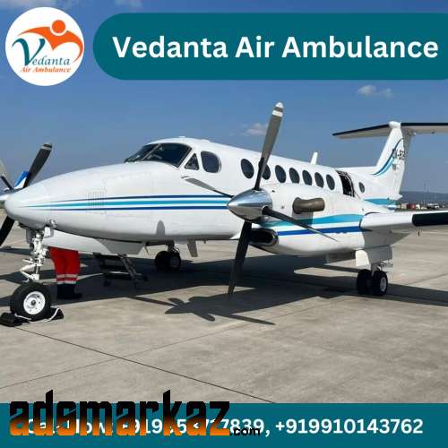 Book Vedanta Air Ambulance from Mumbai with Superior Medical Aid