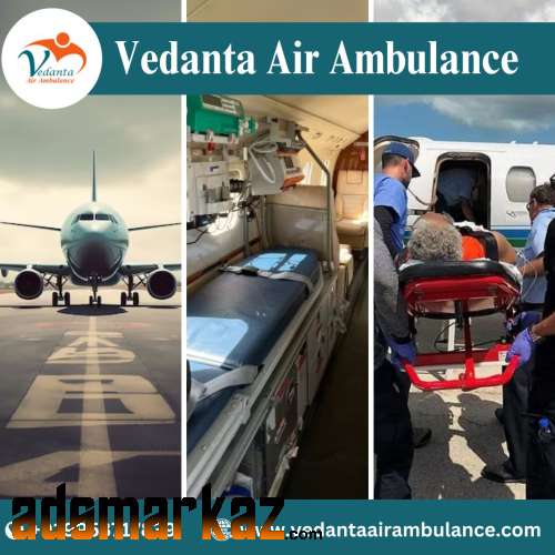 Pick Vedanta Air Ambulance from Patna with Fabulous Remedial Amenities