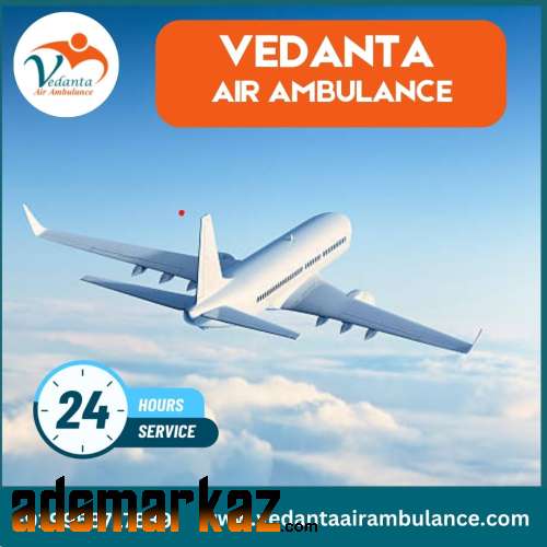 Select Vedanta Air Ambulance from Guwahati with Apt Healthcare System