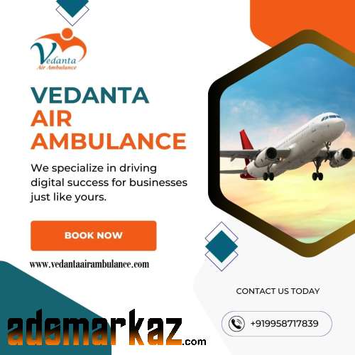 Book Vedanta Air Ambulance from Guwahati with Perfect Healthcare