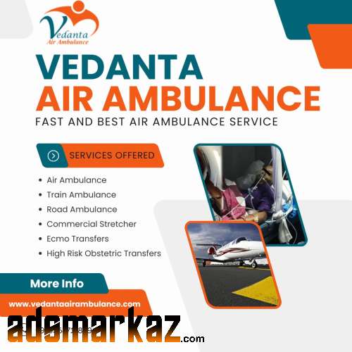 Take Vedanta Air Ambulance from Patna with Magnificent Medical System