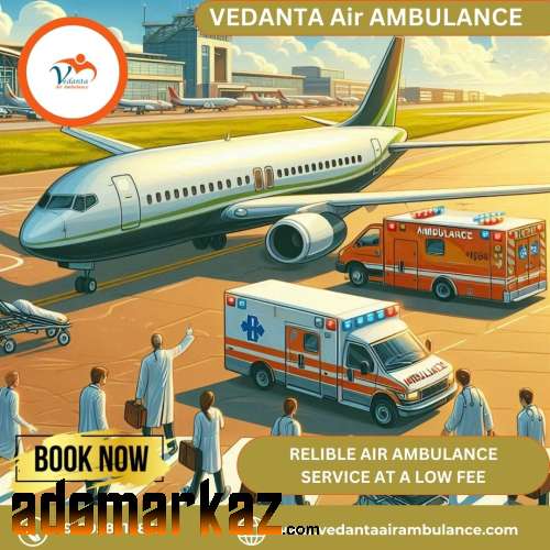 Use Top-class Vedanta Air Ambulance Service in Bhubaneswar