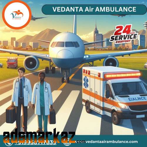 Hire the Most Reliable Vedanta Air Ambulance Service in Varanasi