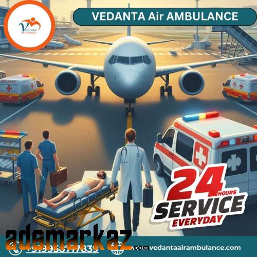 Hire Reliable Vedanta Air Ambulance service in Varanasi