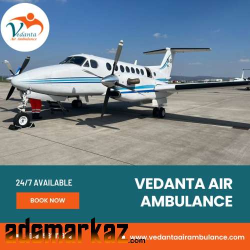 Vedanta Air Ambulance in Guwahati for Smooth Patient Transportion