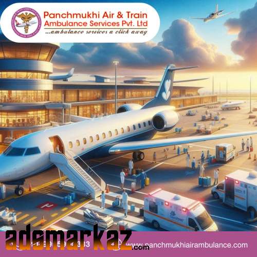 Panchmukhi Air and Train Ambulance from Patna with Perfect Medical