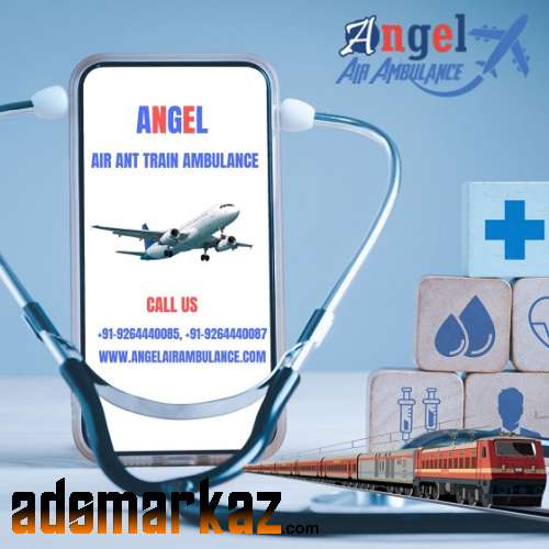 Pick Modern Angel Air and Train Ambulance Service in Raigarh