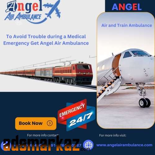 Hire Angel Air and Train Ambulance Service in Silchar