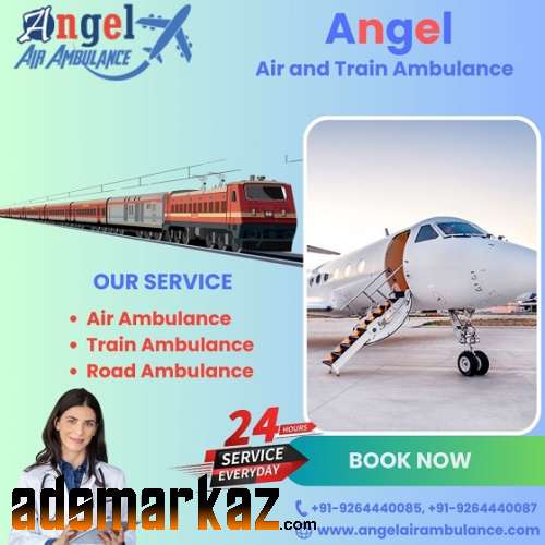 Hire India's Best Angel Air and Train Ambulance Service in Nagpur