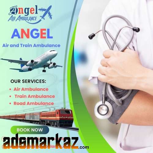 Book Hi-tech Angel Air and Train Ambulance Service in Patna