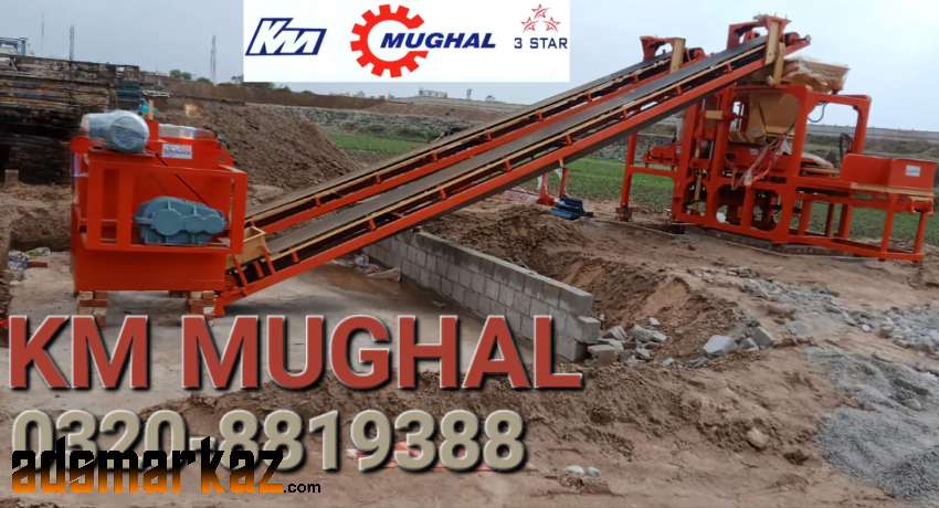 For Sale: KM Mughal 3 Star Concrete Light Block Making Machine