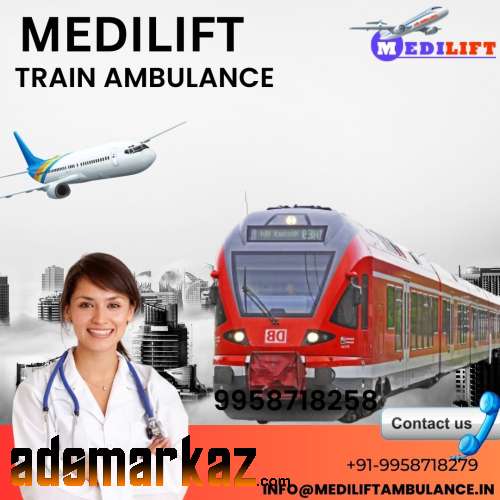 Medilift Train Ambulance Service In Raipur