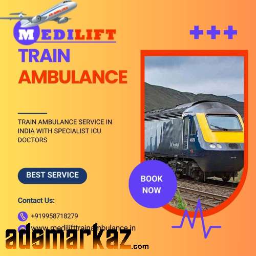 Medilift Train Ambulance Service In Dibrugarh