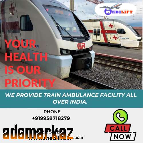 Medilift Train Ambulance Service In Bangalore Prioritize Patient Comfo