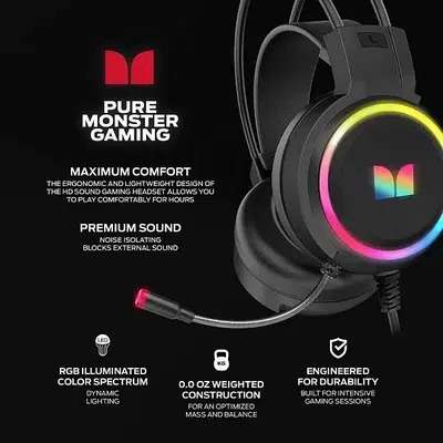 Monster Gaming Headset / Headphone For Sale
