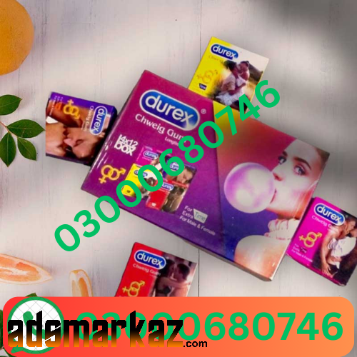 Durex Chewing Gum Long Time For Male & Female price in Shikarpur 03000