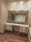complete bed set/ bed set with side table,dressing table,chairs,puffy