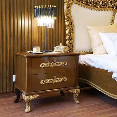 complete bed set/ bed with side table and dressing table for sale