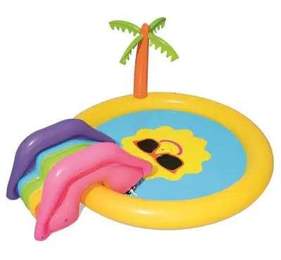 Bestway Kids Sunny Land Inflatable Garden Splash Play Swimming Pool