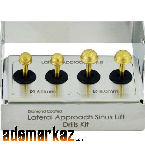 Lateral Approach Sinus Lift Drills Kit Set Of 4 Pcs | surgical Hut