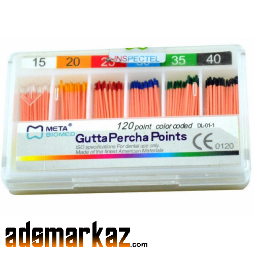 Meta Biomed® Gutta-Percha Points (120pcs) | Surgical Hut