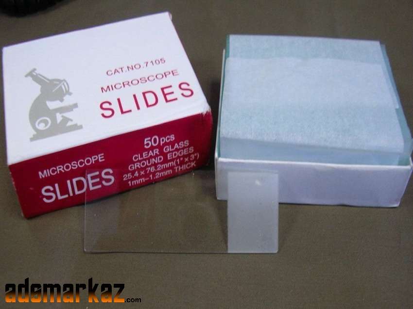 Microscope Glass Slides (Pack of 50 slides) 75 X 25 X 1.4 mm