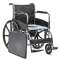 2 in 1 Foldable Wheelchair for Regular and Commode Use