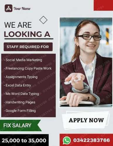 HOMEBASED OPPORTUNITIES DAILY PAYOUT BY EASYPAISA JAZZCASH