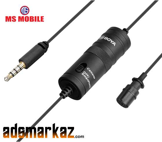 Boya M1 Lavalier Collar Microphone for DSLR & Android Phone BY-M1 Mic