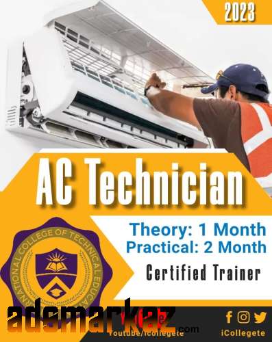 t AC Technician and refrigeration practical course in Muzaffargarh