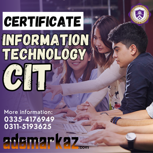 CIT Certificate in information technology course in Hangu Karak