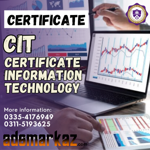 Certificate In Information Technology Course In Lahore