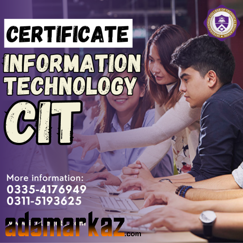 CIT Certificate in information technology course in Mardan Swat