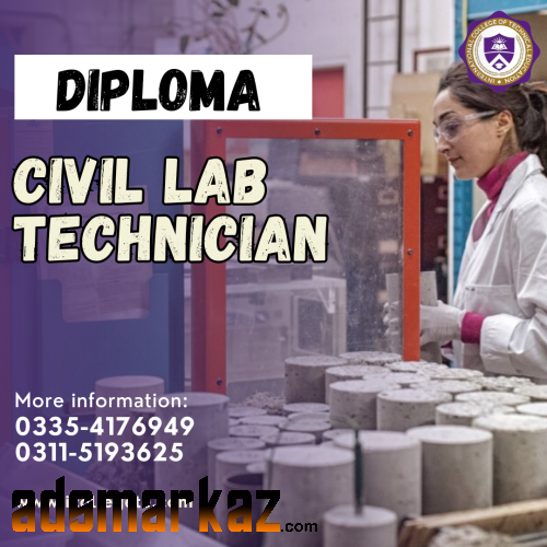 Best Diploma in Civil Lab Technician course in Cgakwal Punjab