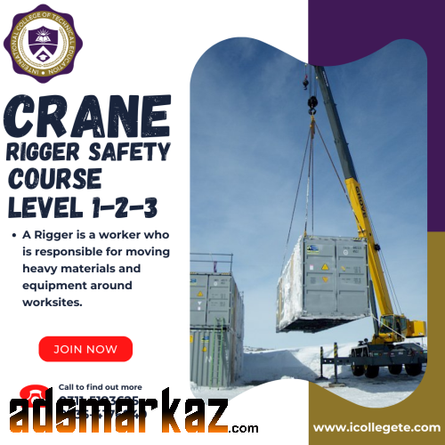 International Crane Rigger level 3 course in Jhelum Chakwal