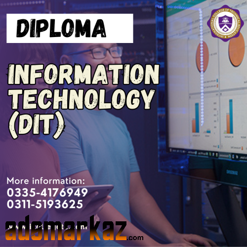 1# DIT one year diploma course in Abbottabad Haripur