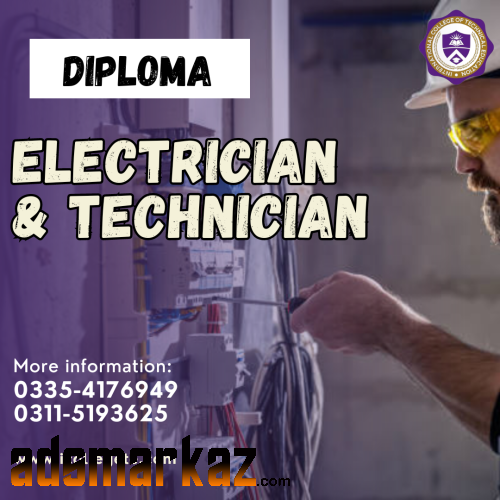 Electrical Technician three months practical course in Sixth Road RWP