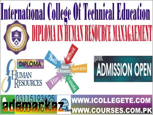 Human Resource Management one year diploma course in Kalam