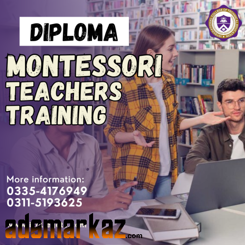 Montessori teacher training diploma course in Rawalpindi Rehmanabad