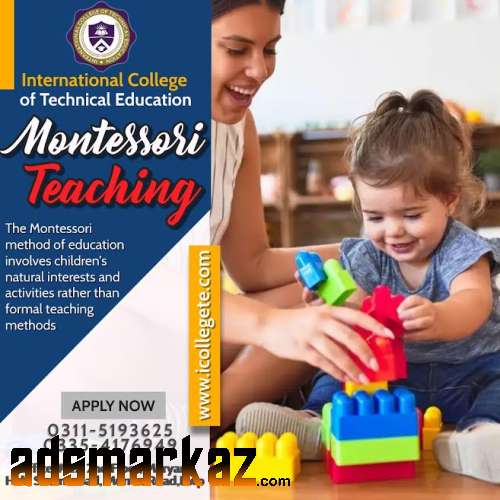 Professional Montessori teacher training course in Rawalpindi Rawat