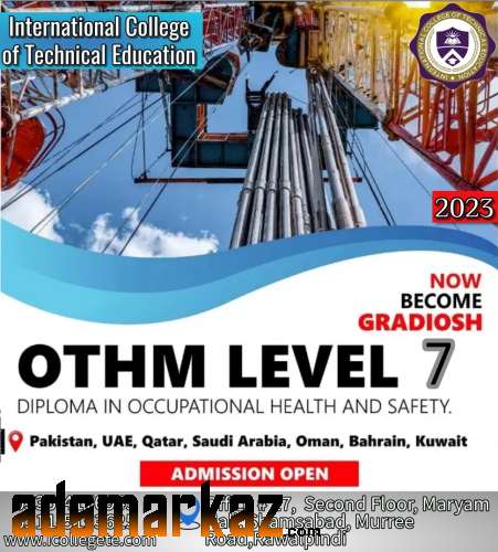 OTHM LEVEL SEVEN SAFETY COURSE IN RAWALPINDI TAXILA WAH
