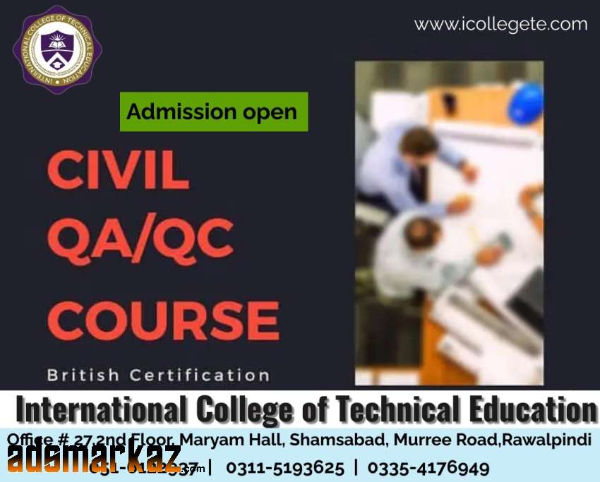 Latest Quality control QA/QC Management course in Mansehra KPK