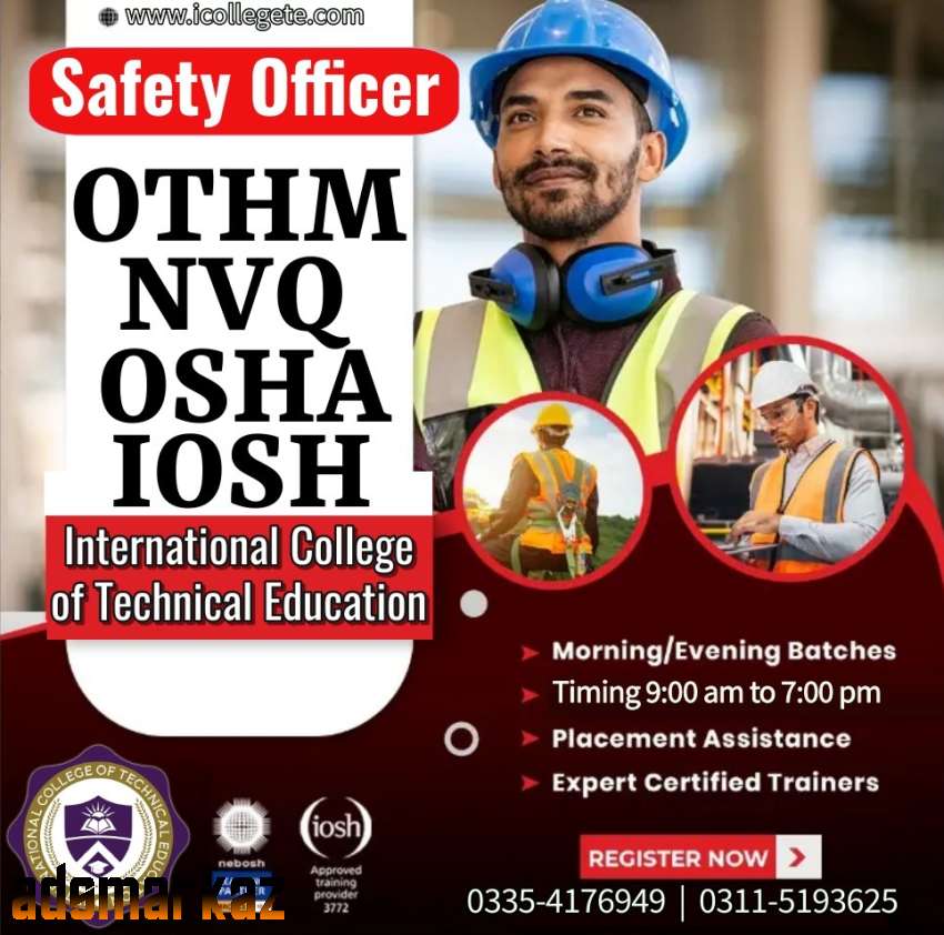 International certification IOSH MS health and safety course in Hangu