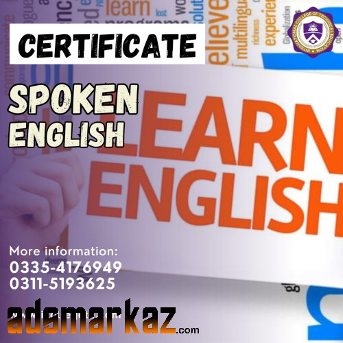 Spoken English Language certificate in Lahore