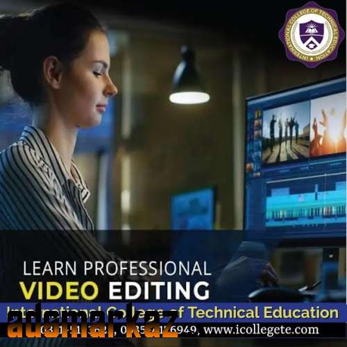 Best Video Editing two months course in Multan Bhakkar